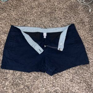 Navy shorts